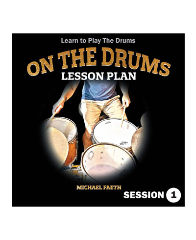 Audiobook cover for On The Drums Lesson Plan